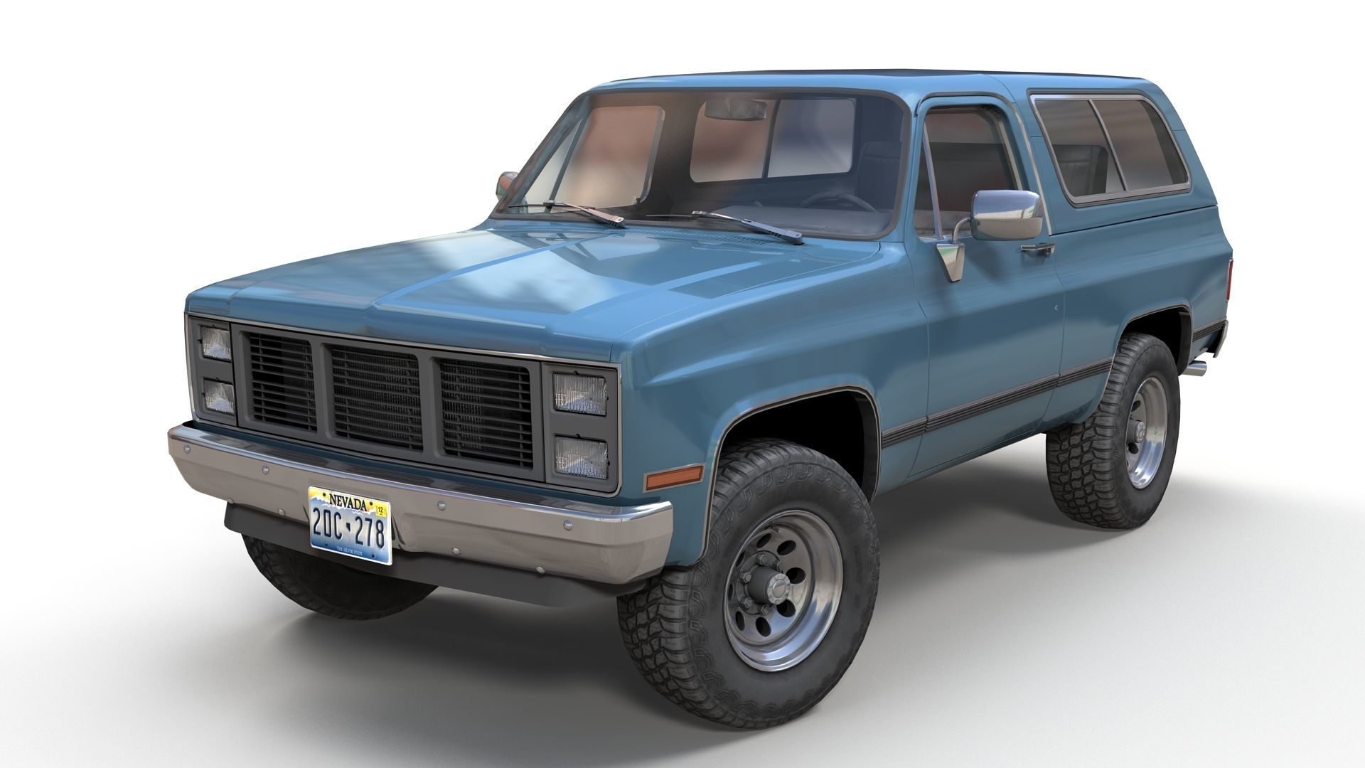 Jimmy 1985 Low-poly 3D model_1