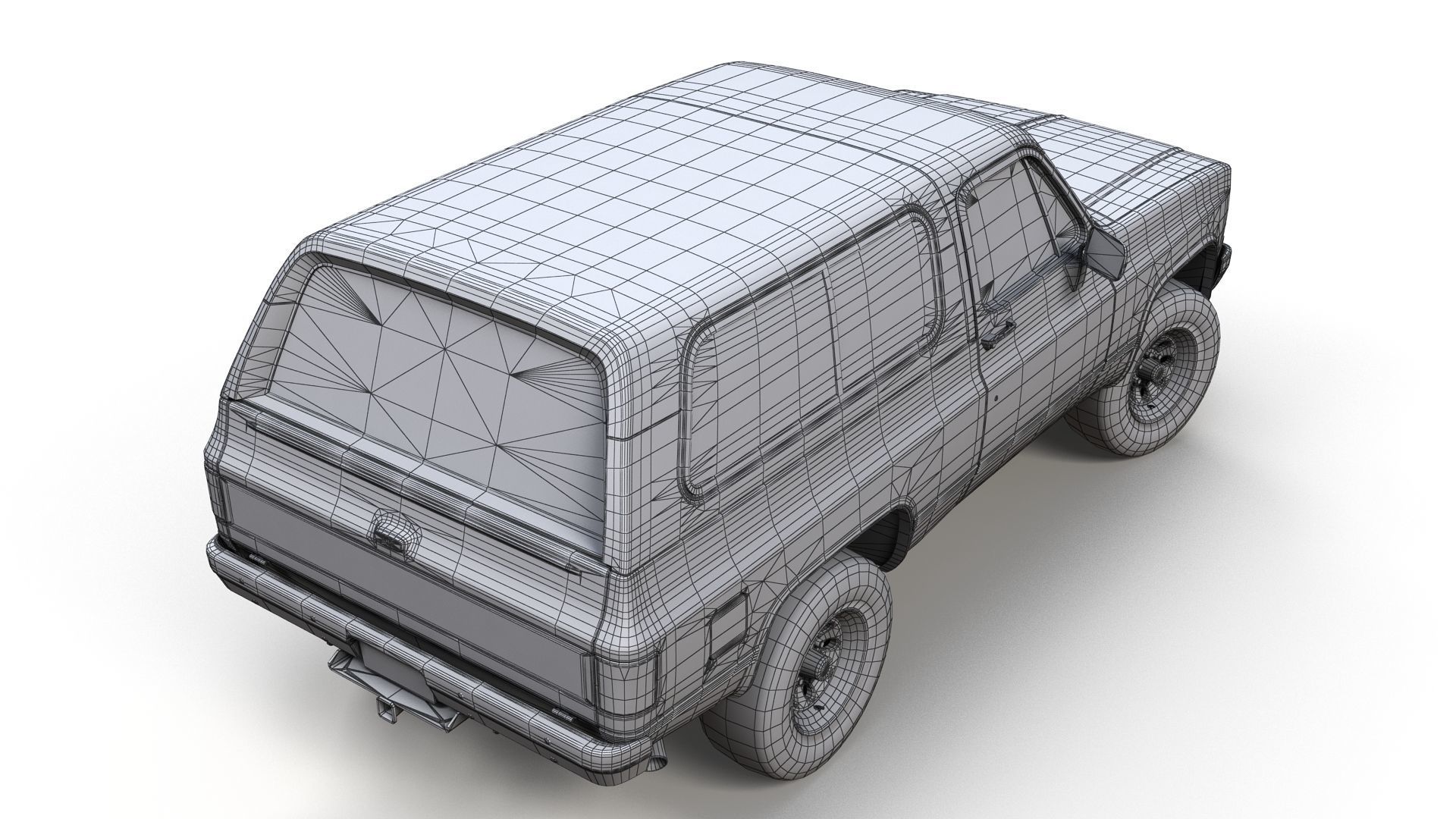 Jimmy 1985 Low-poly 3D model_14