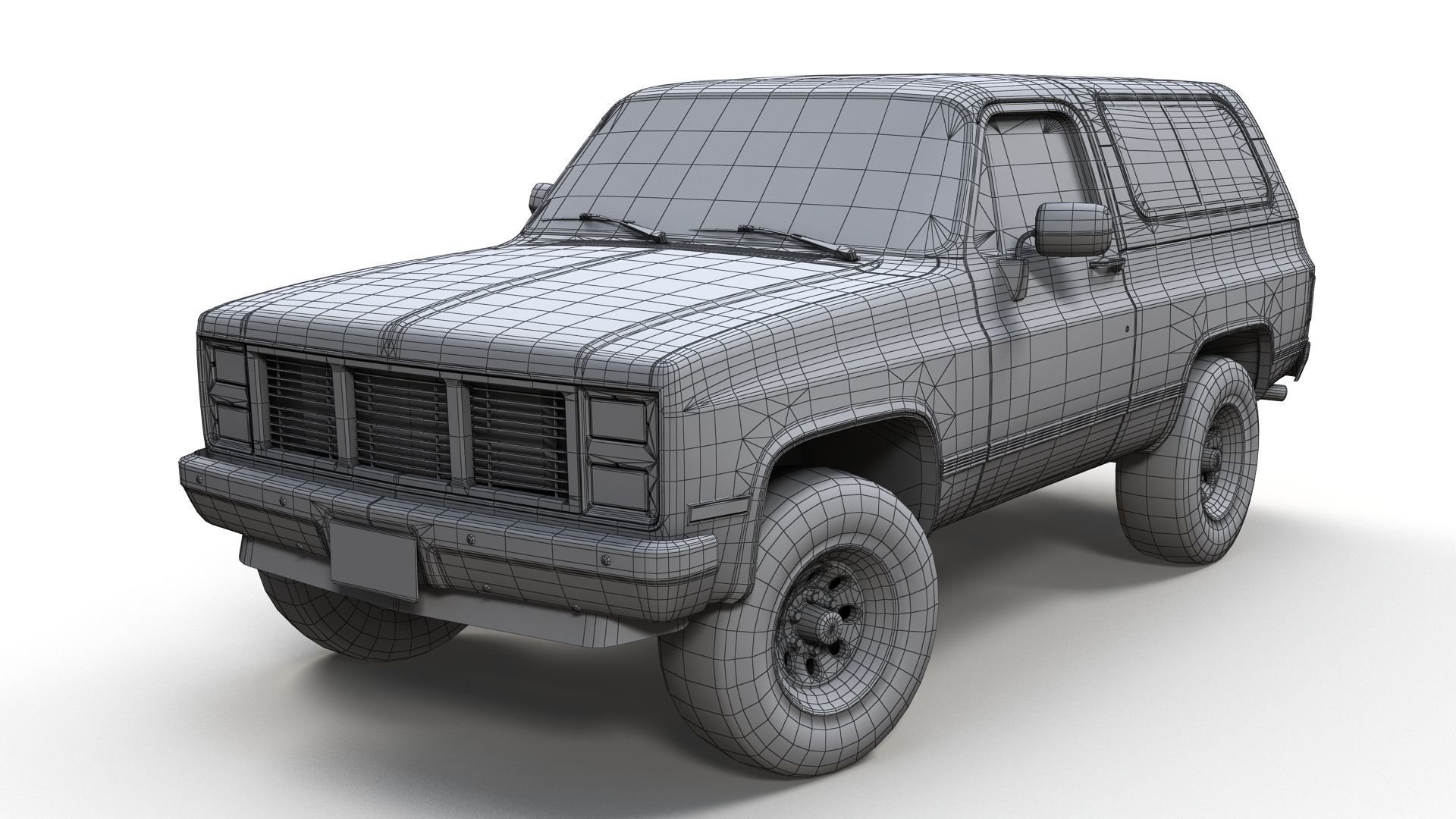 Jimmy 1985 Low-poly 3D model_9