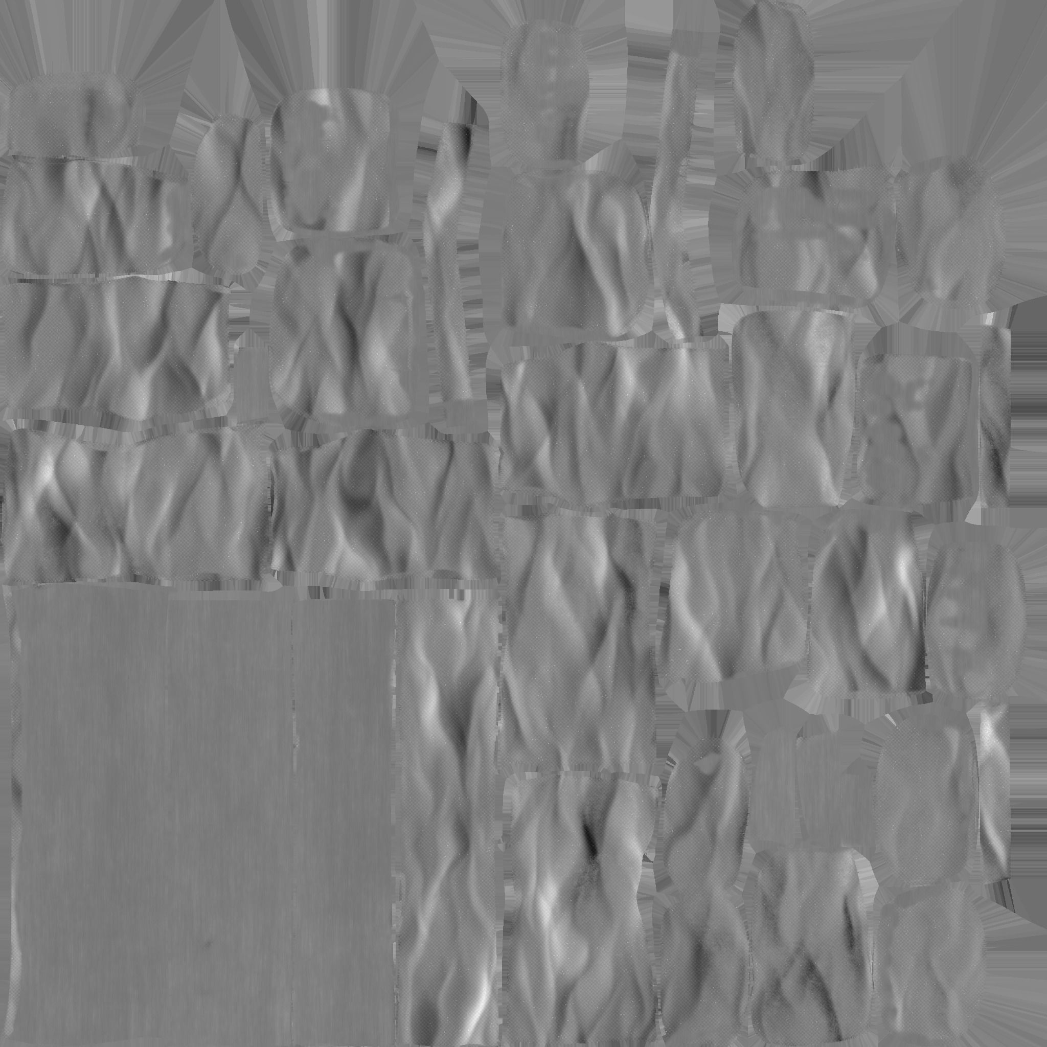 oldsofa Low-poly 3D model_25