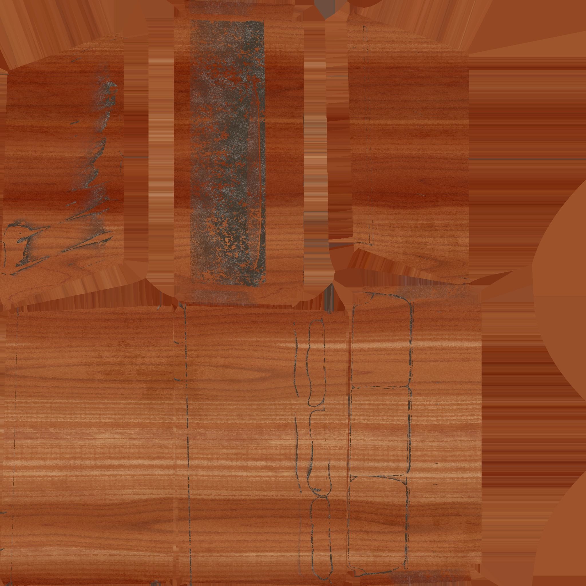 oldsofa Low-poly 3D model_22