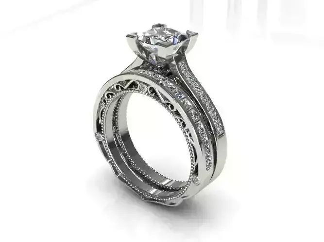 Verragio Princess Diamond Ring