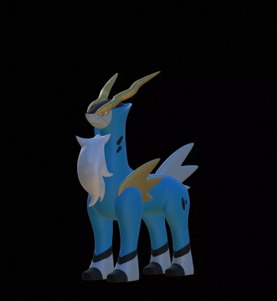COBALION COBALON POKEMON 3D print model_0