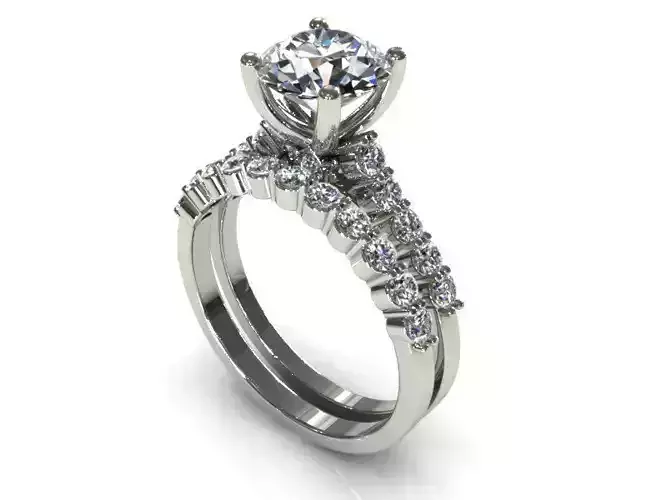 Verragio Share Prong Wedding Ring