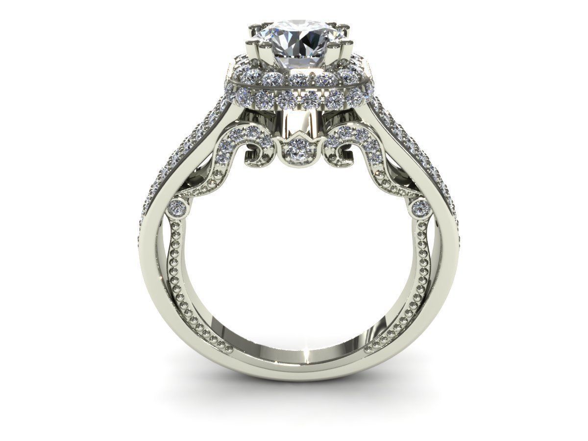 Verragio Precious Ring 3D print model_1