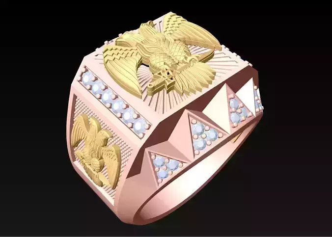 Eagle Ring - Mens Rings - N1242