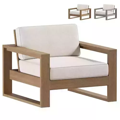 Portside outdoor lounge chair