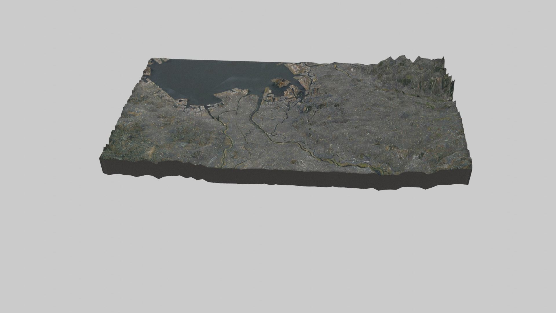 TOKYO City Low-poly 3D model_4