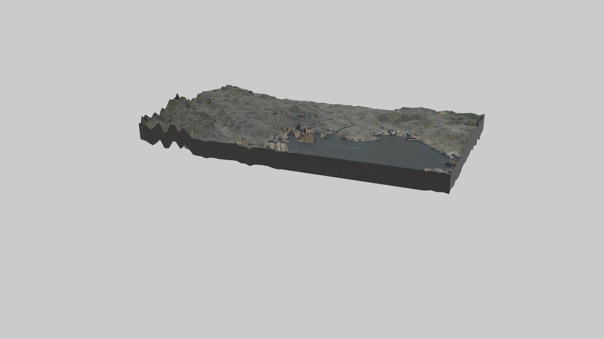 TOKYO City Low-poly 3D model_3