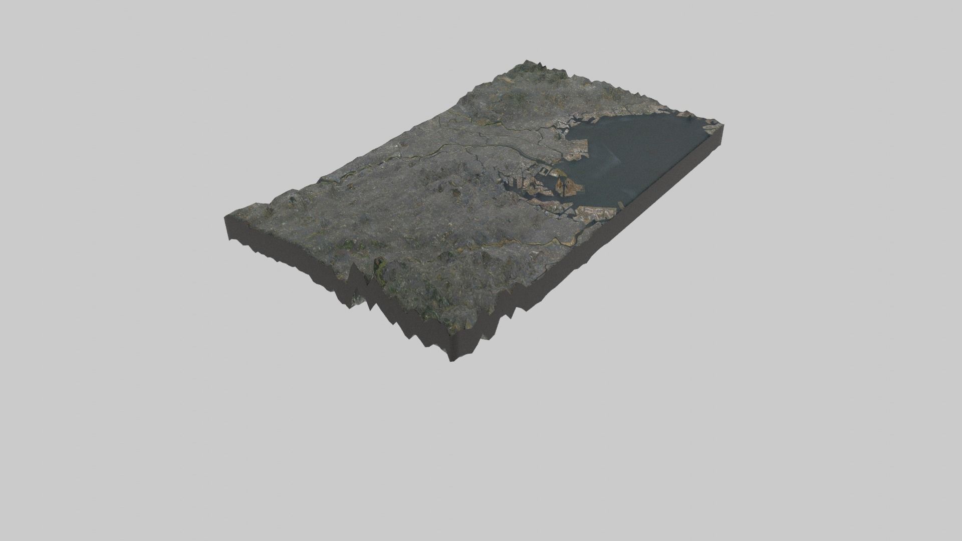 TOKYO City Low-poly 3D model_6