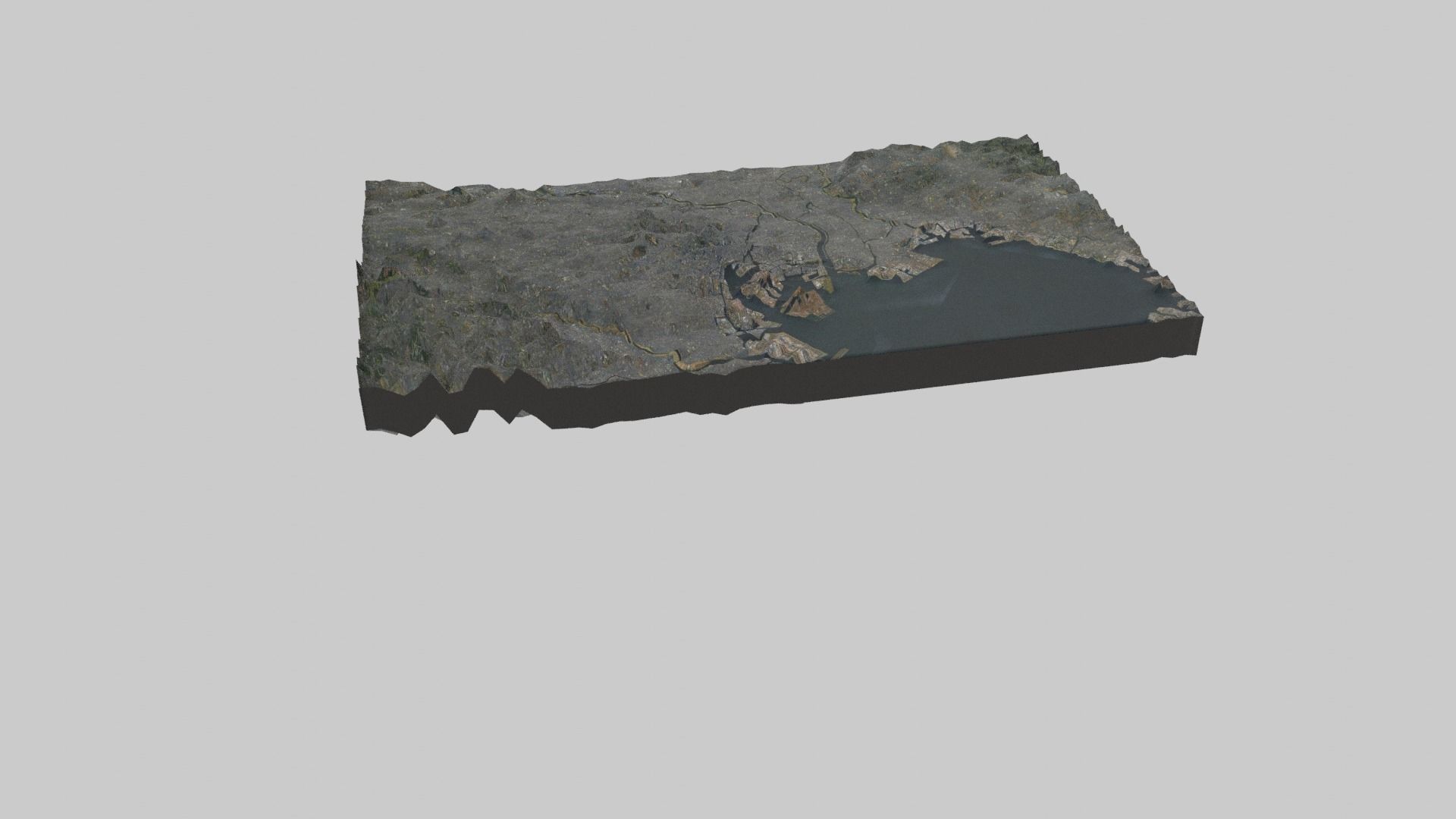 TOKYO City Low-poly 3D model_7