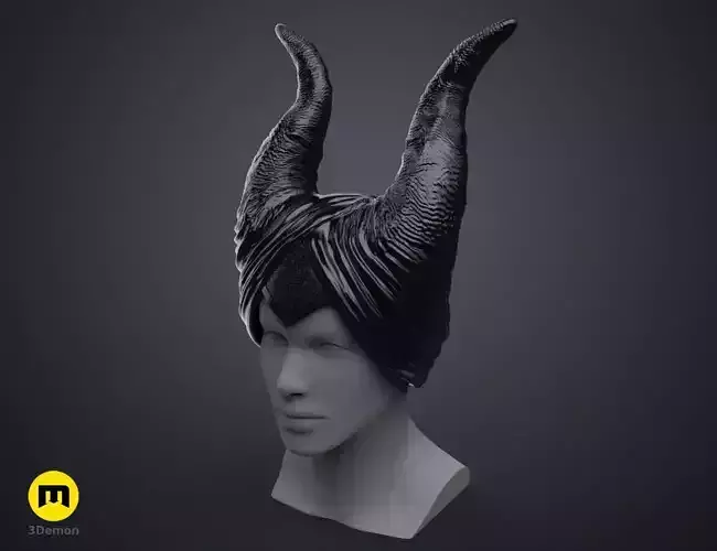 Maleficent Horns 3D print model