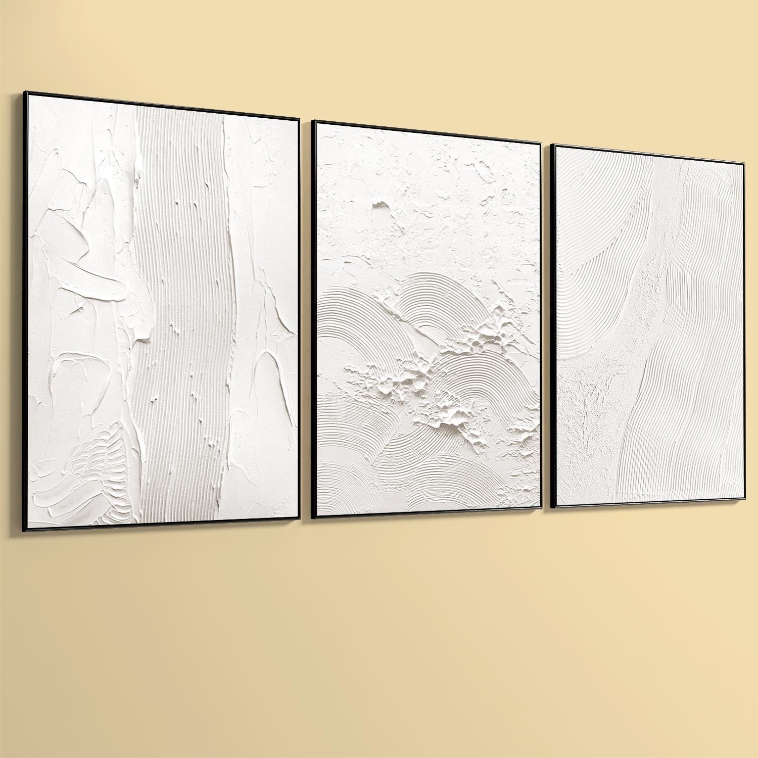 Abstract Painting Set of 3 pieces - No 47 Low-poly 3D model_8