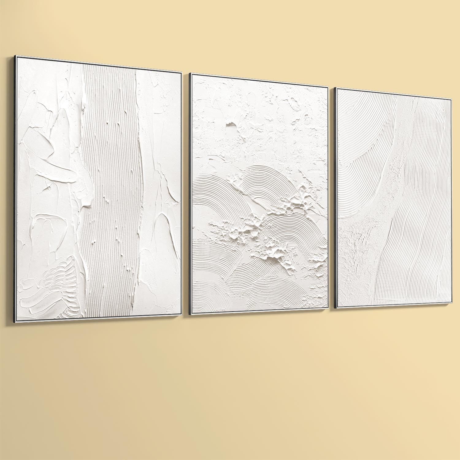 Abstract Painting Set of 3 pieces - No 47 Low-poly 3D model_7