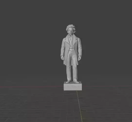 Soren Kierkegaard 3D print model