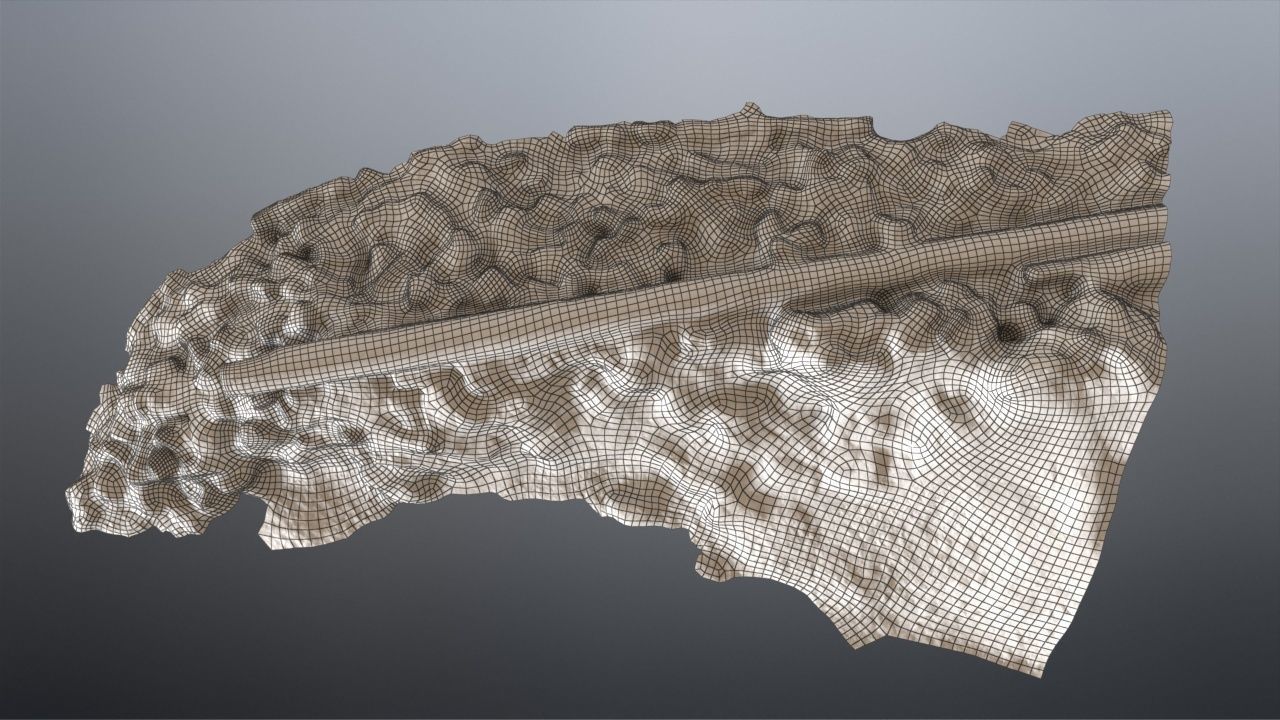 Debris Low-poly 3D model_22