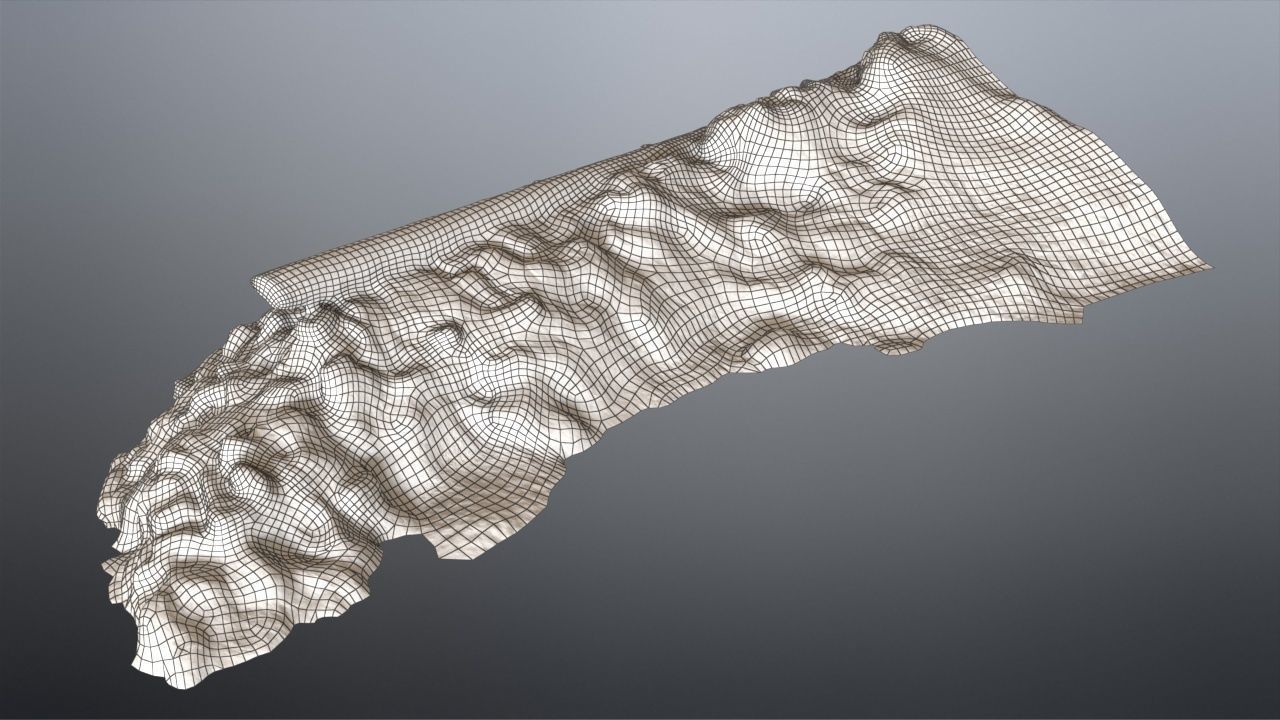 Debris Low-poly 3D model_19