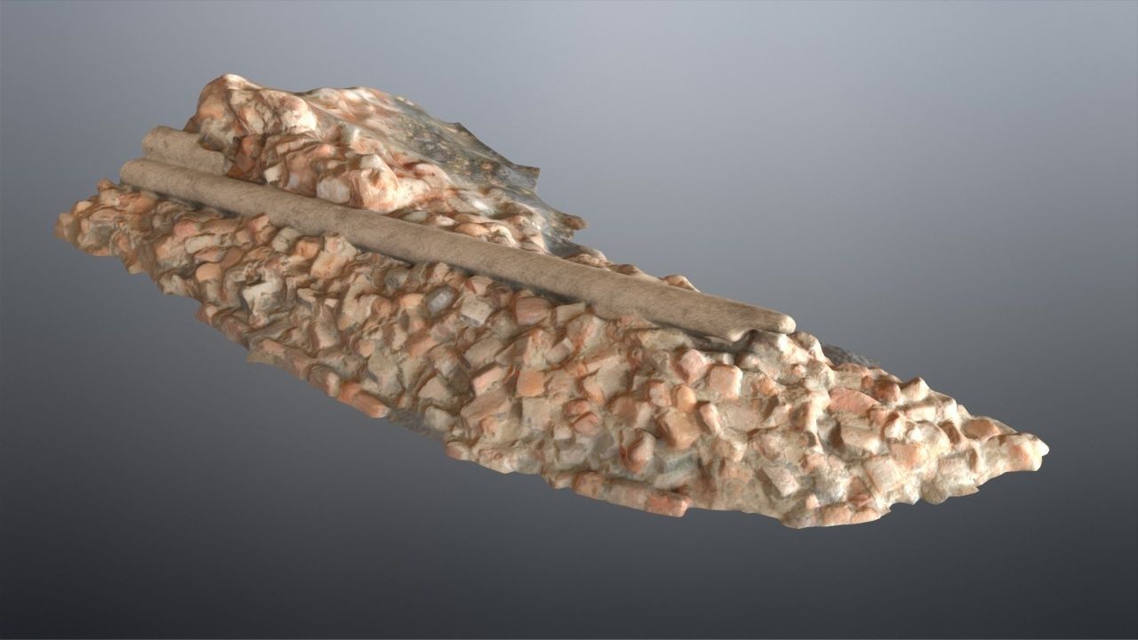 Debris Low-poly 3D model_14