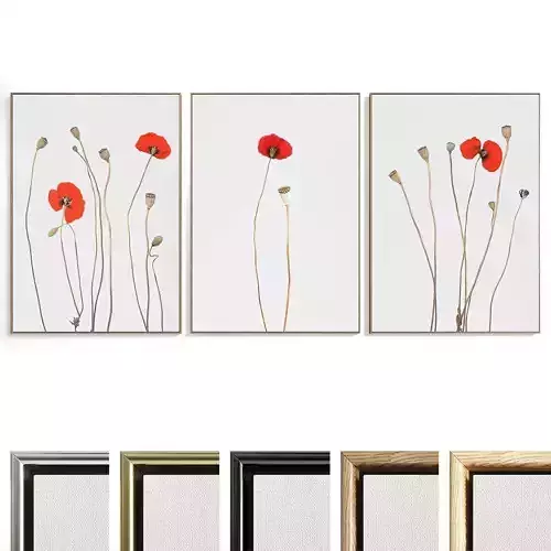 Abstract Painting Set of 3 pieces - No 50