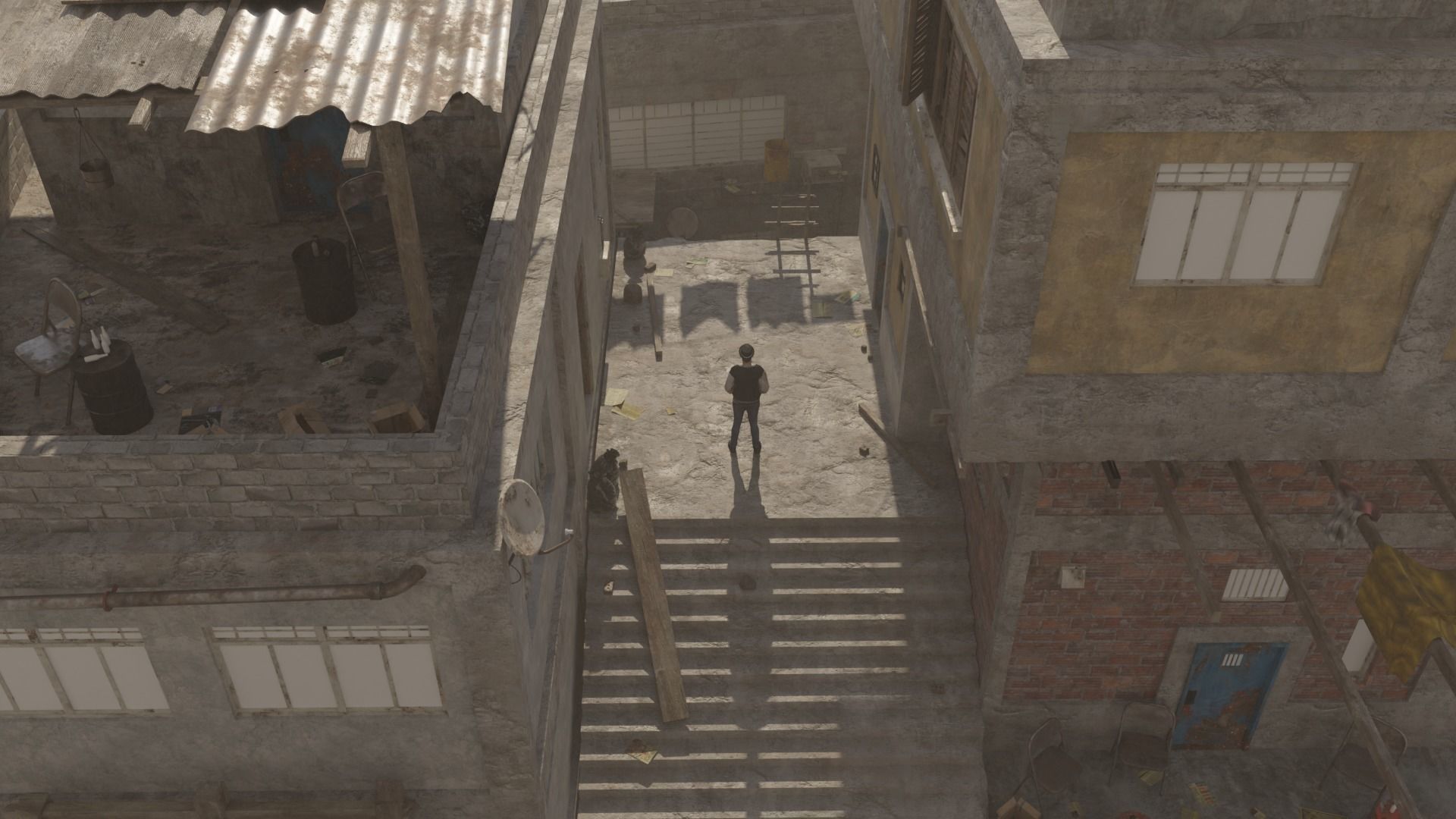 3d concept art with building 3D model_4