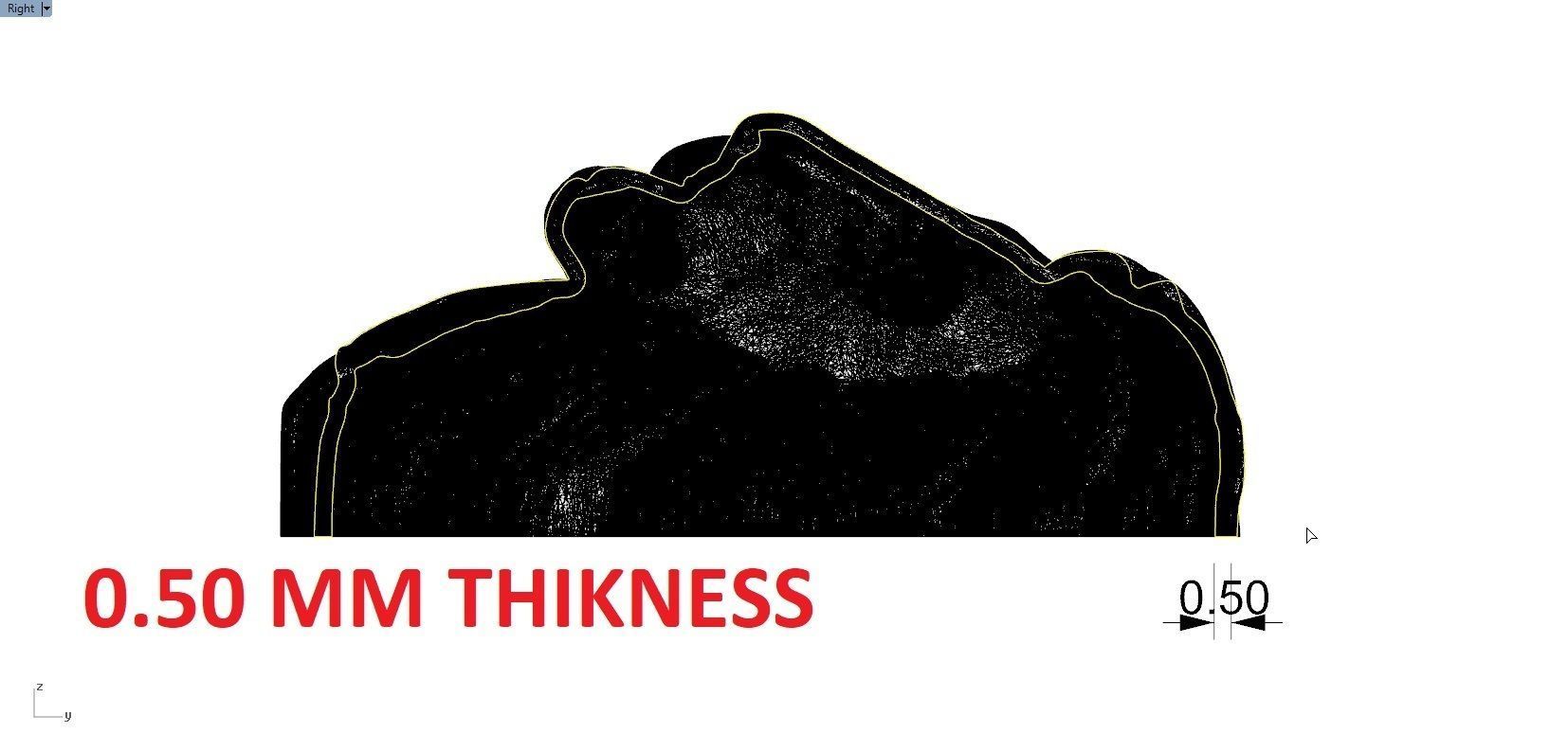 LION PENDENT 3D print model_8