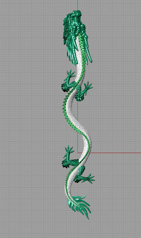 DRAGON 3D print model_3