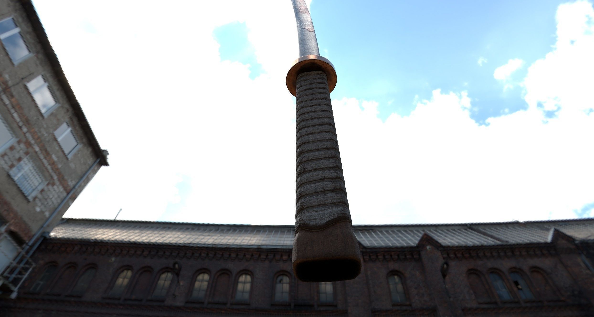 Katana -- PBR -- Game Ready Asset Low-poly 3D model_1