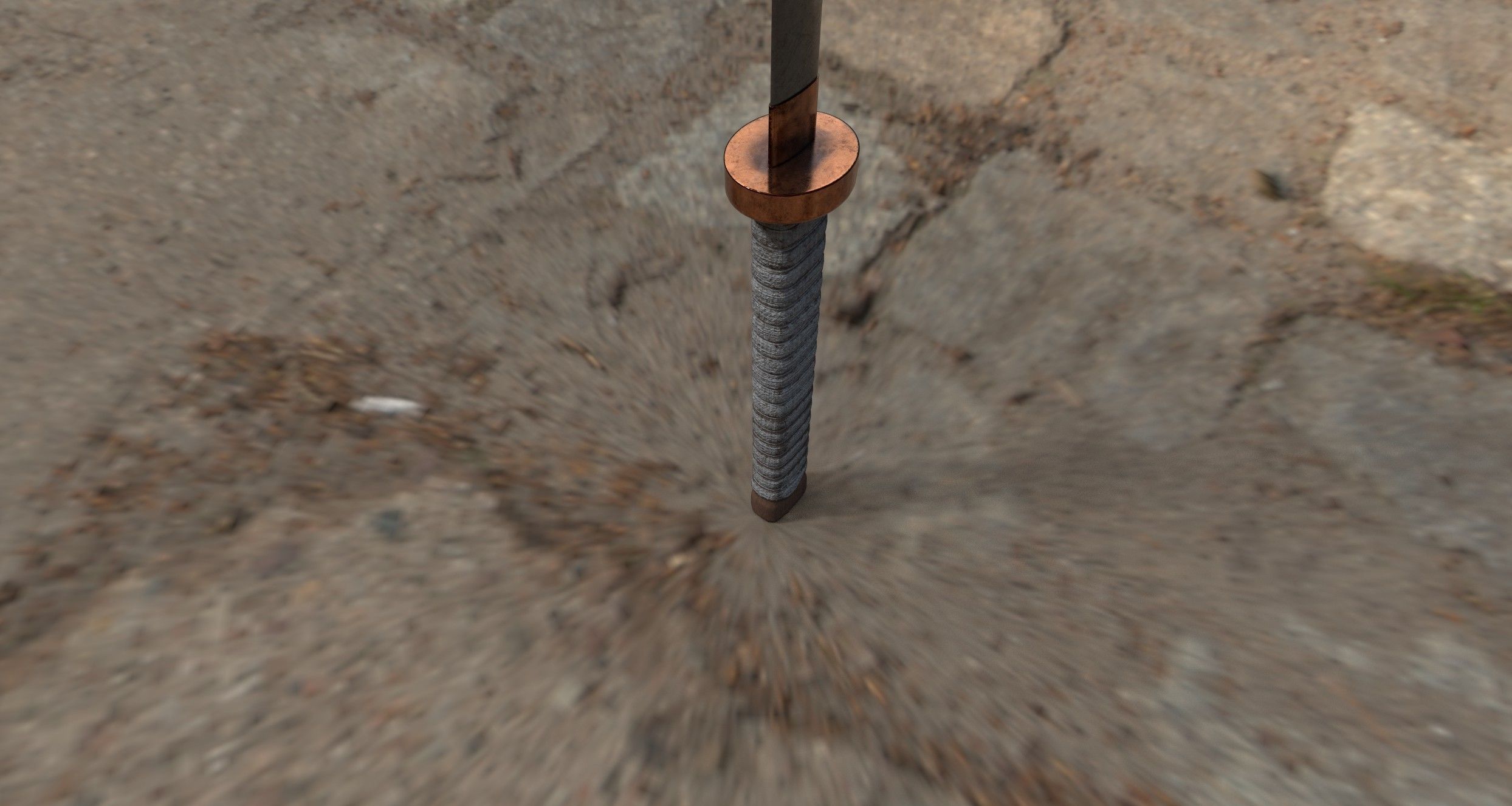 Katana -- PBR -- Game Ready Asset Low-poly 3D model_2