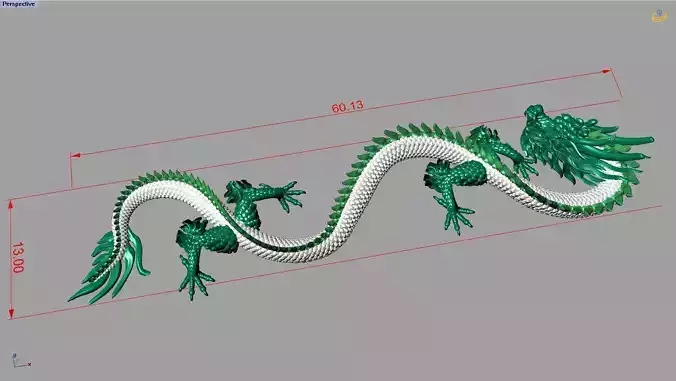 DRAGON 3D print model