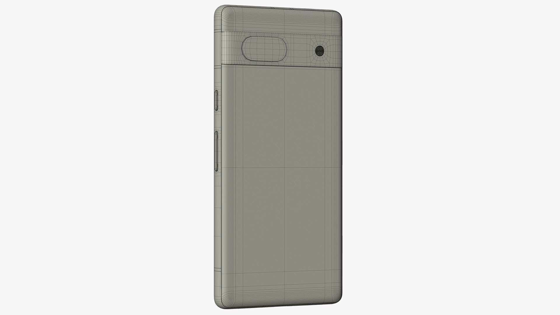 Google Pixel 7a Sea Low-poly 3D model_19
