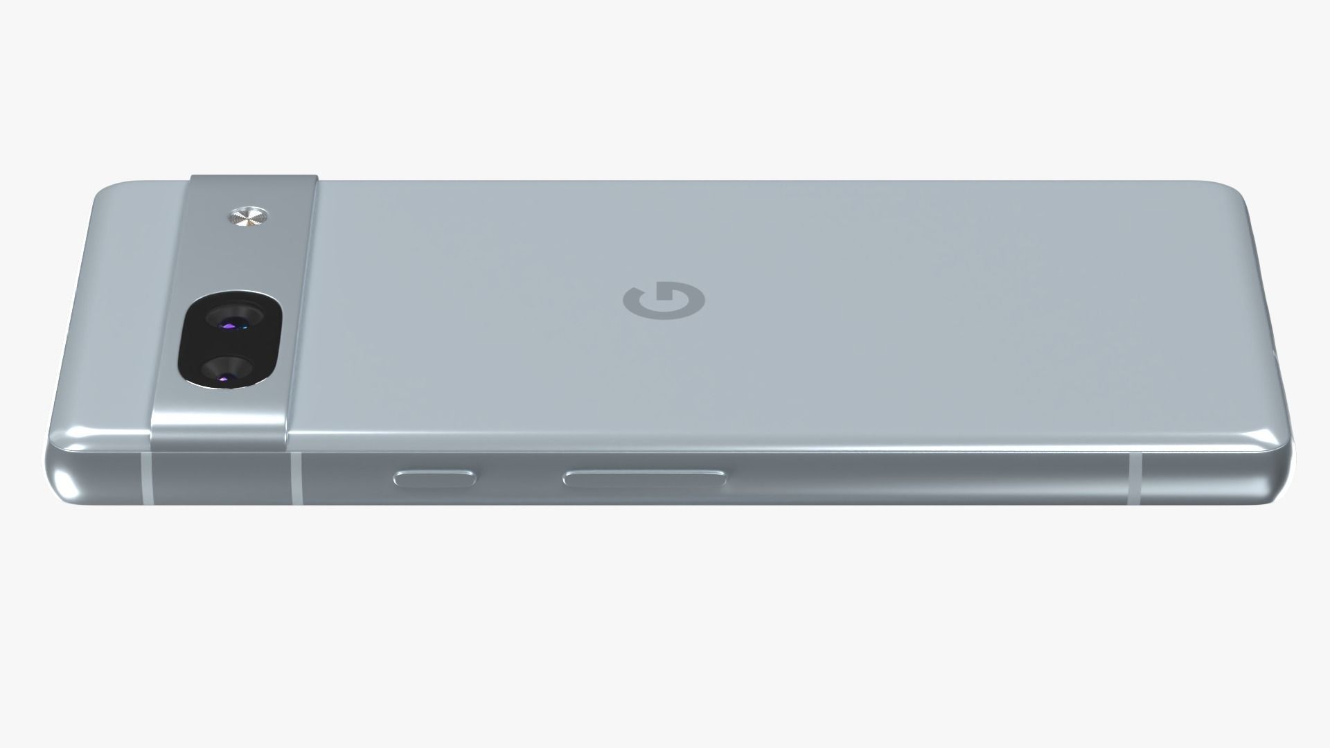 Google Pixel 7a Sea Low-poly 3D model_4