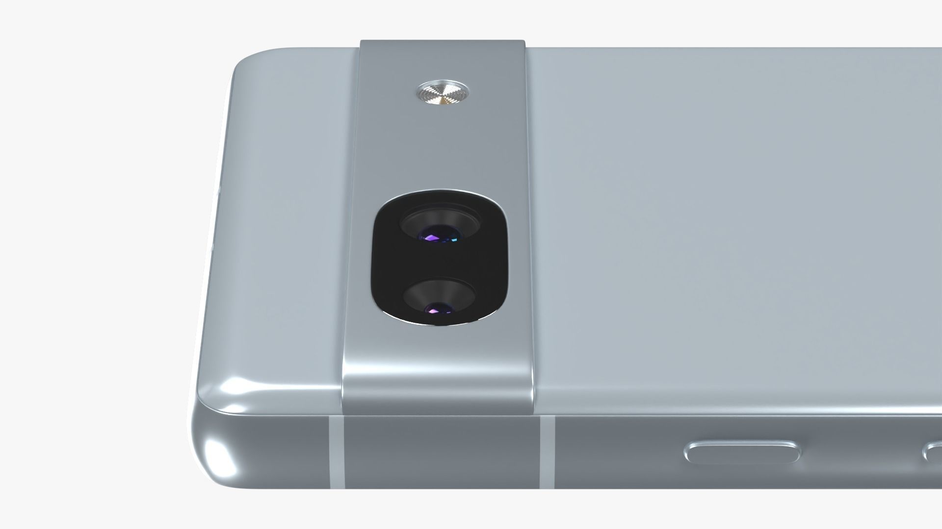 Google Pixel 7a Sea Low-poly 3D model_5