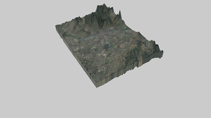 BUDAPEST City Low-poly 3D model