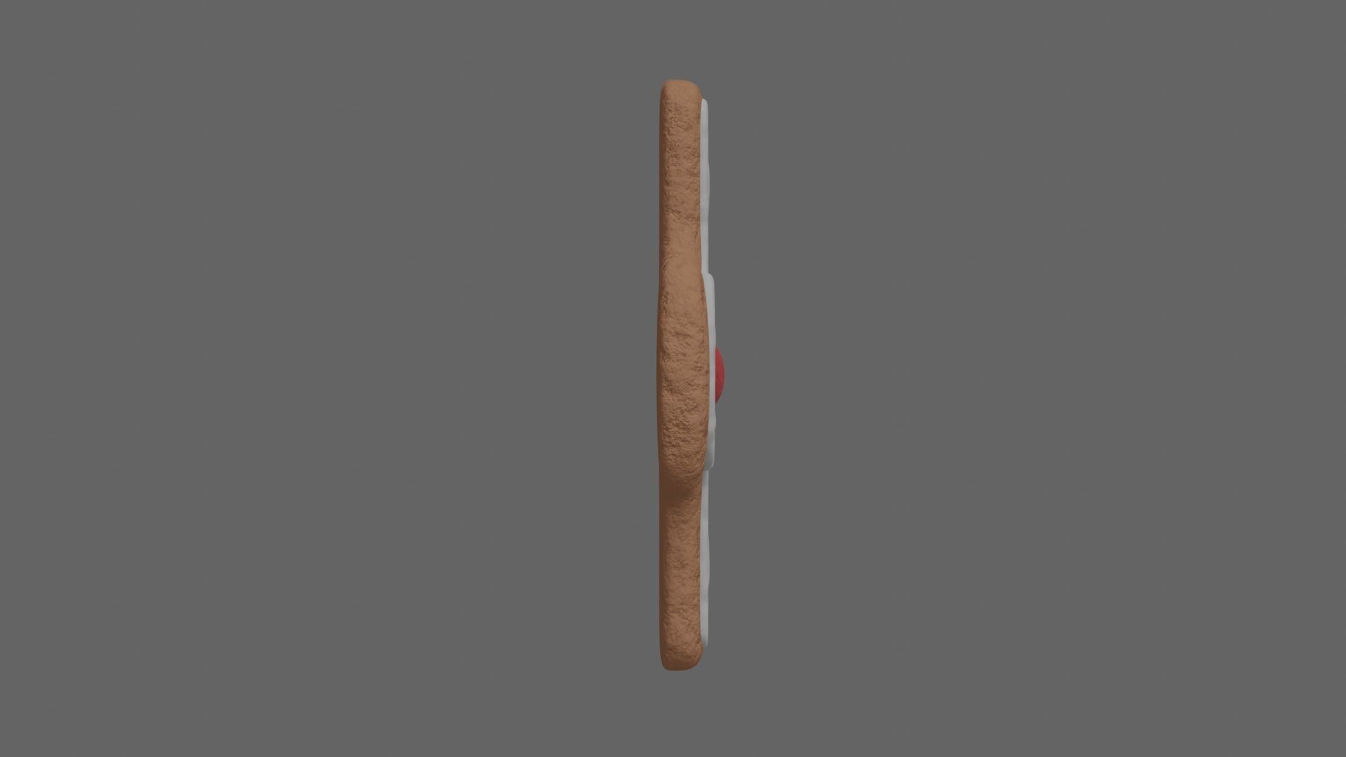 Gingerbread Sword Prop 3D model CGTrader