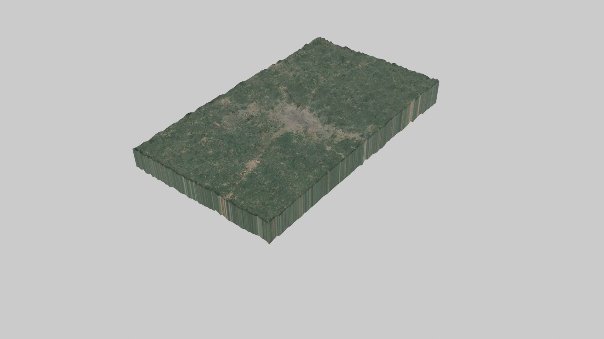 Gujranwala City Low-poly 3D model_6