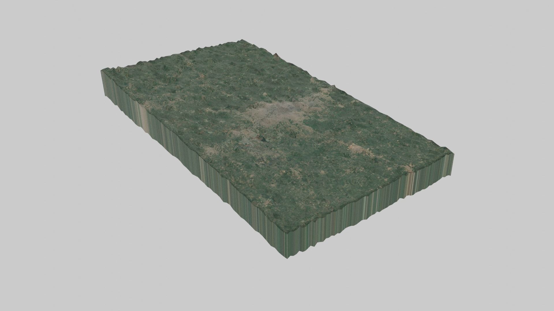 Gujranwala City Low-poly 3D model_5