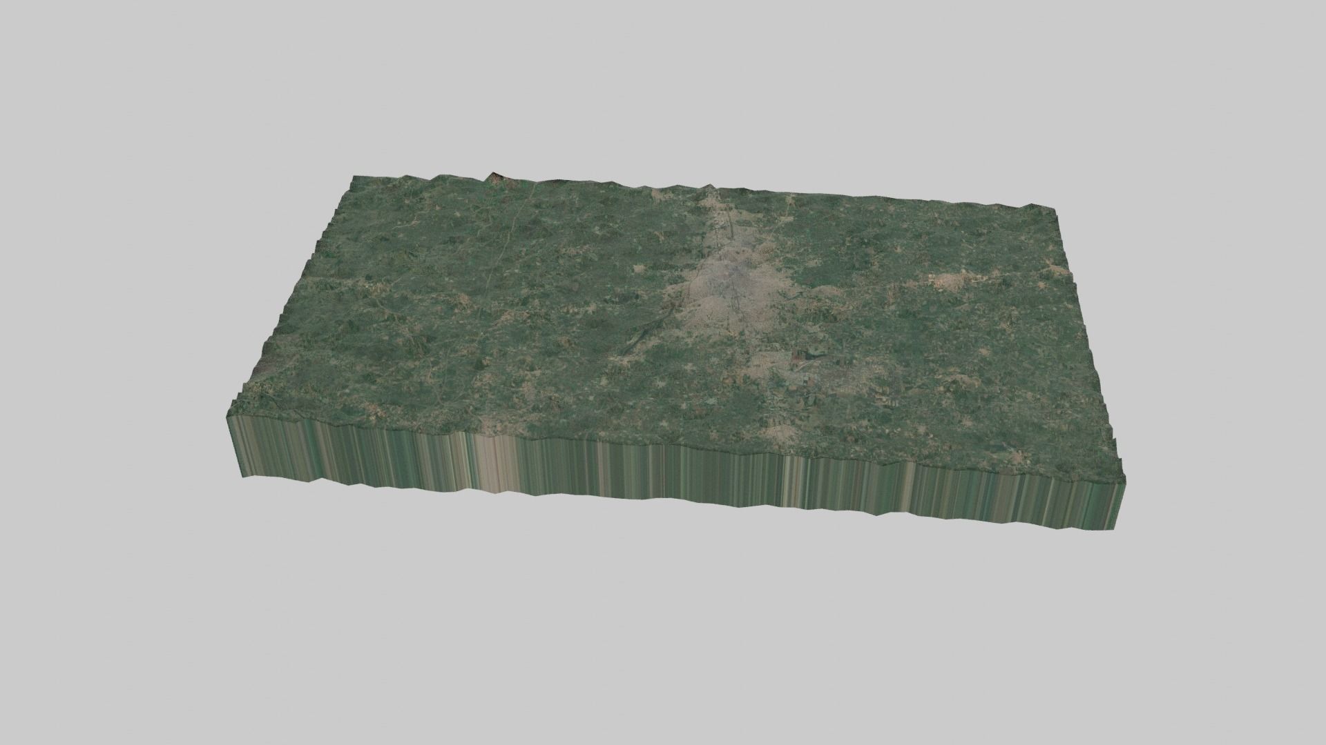 Gujranwala City Low-poly 3D model_4