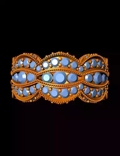 Diamond Solitaire Ring Jewellery for Women 3D print model