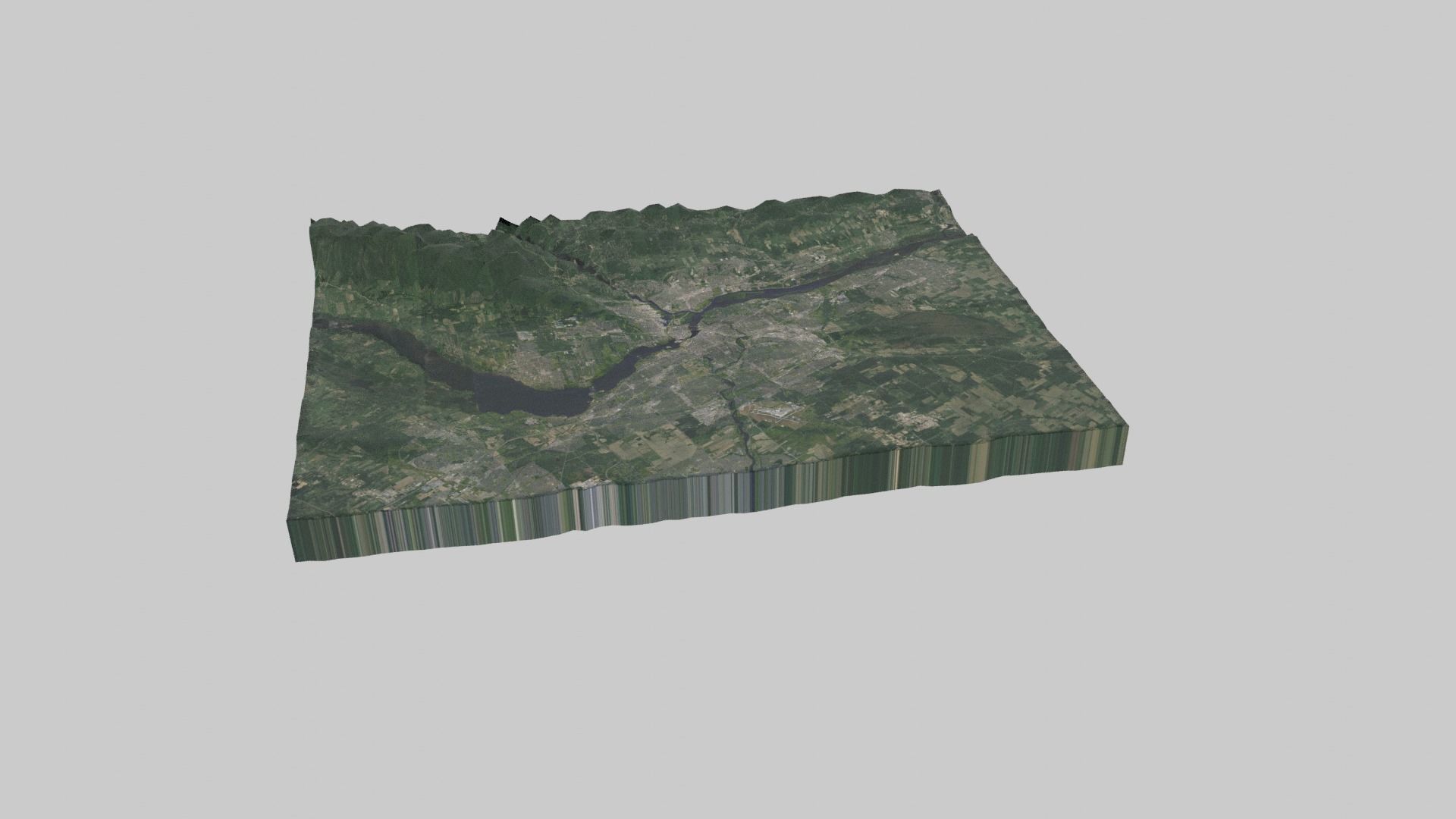 OTTAWA City Low-poly 3D model_7