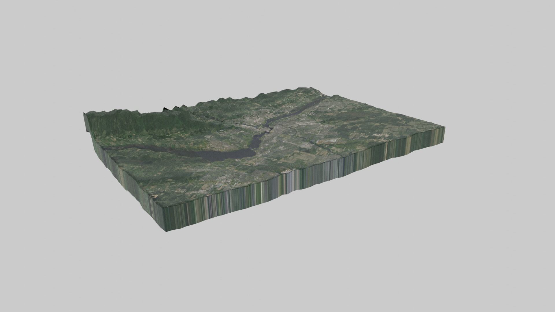 OTTAWA City Low-poly 3D model_2