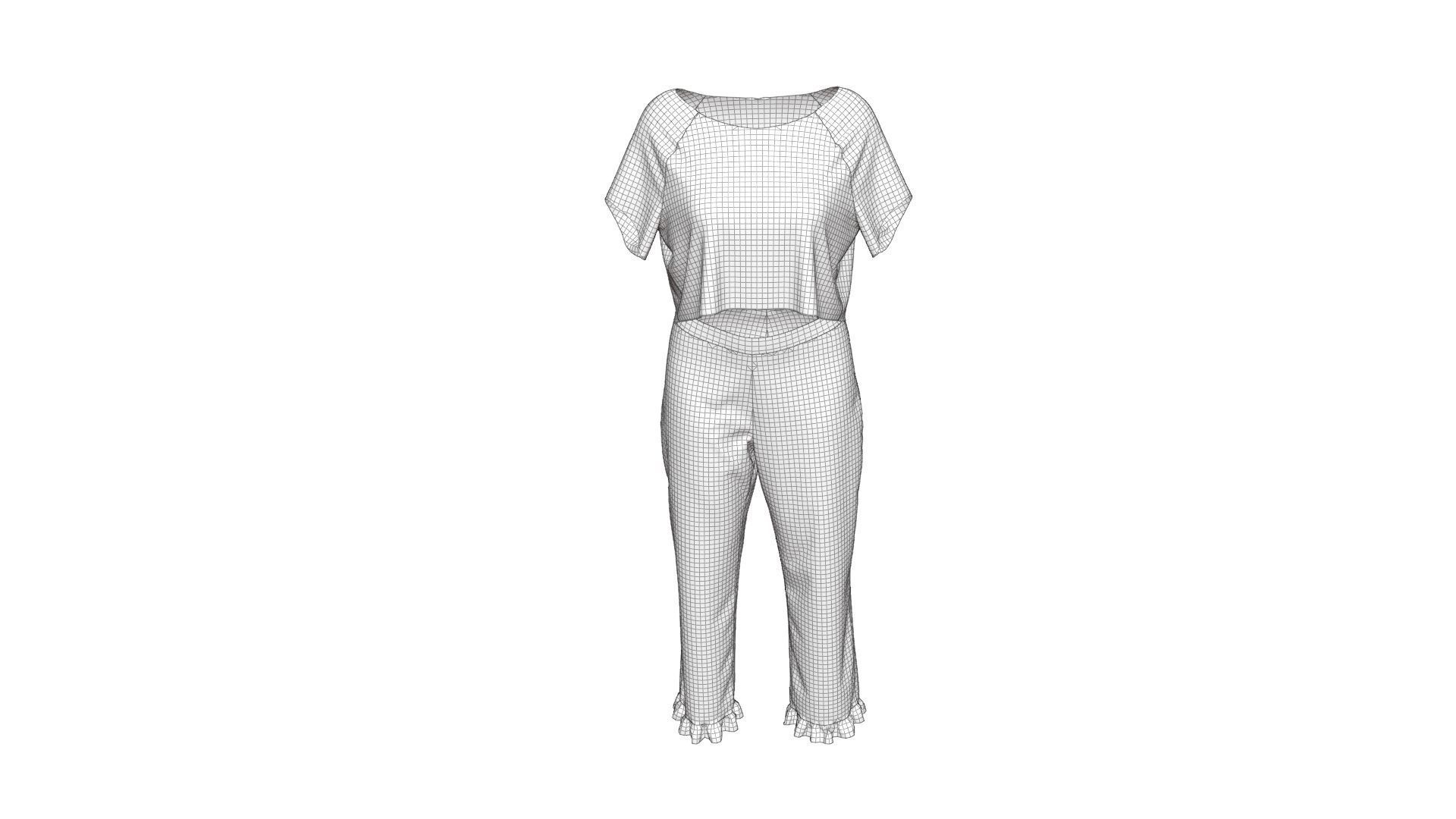Pyjama 3D model_22