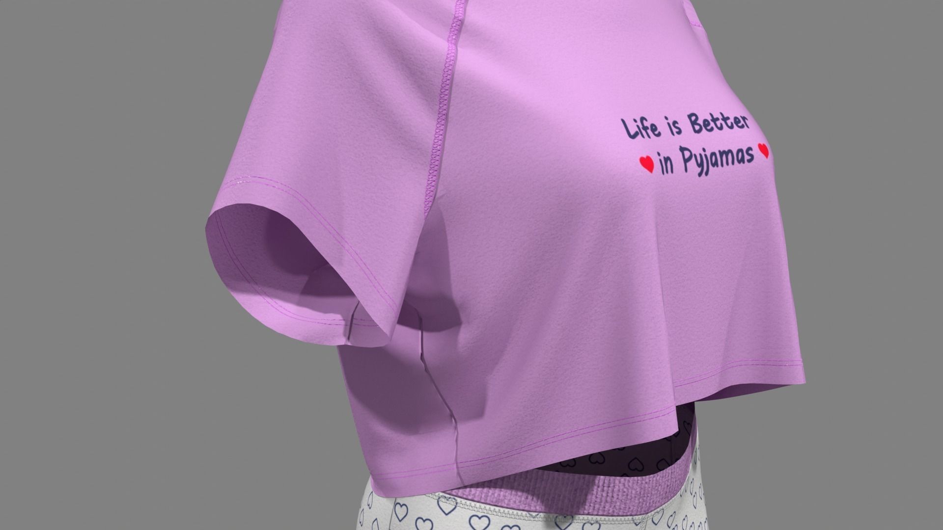 Pyjama 3D model_13