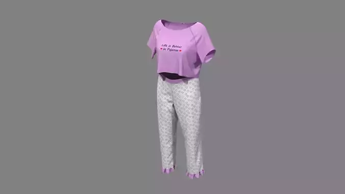 Pyjama 3D model
