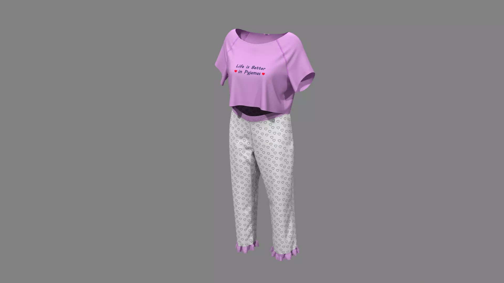 Pyjama 3D model_0