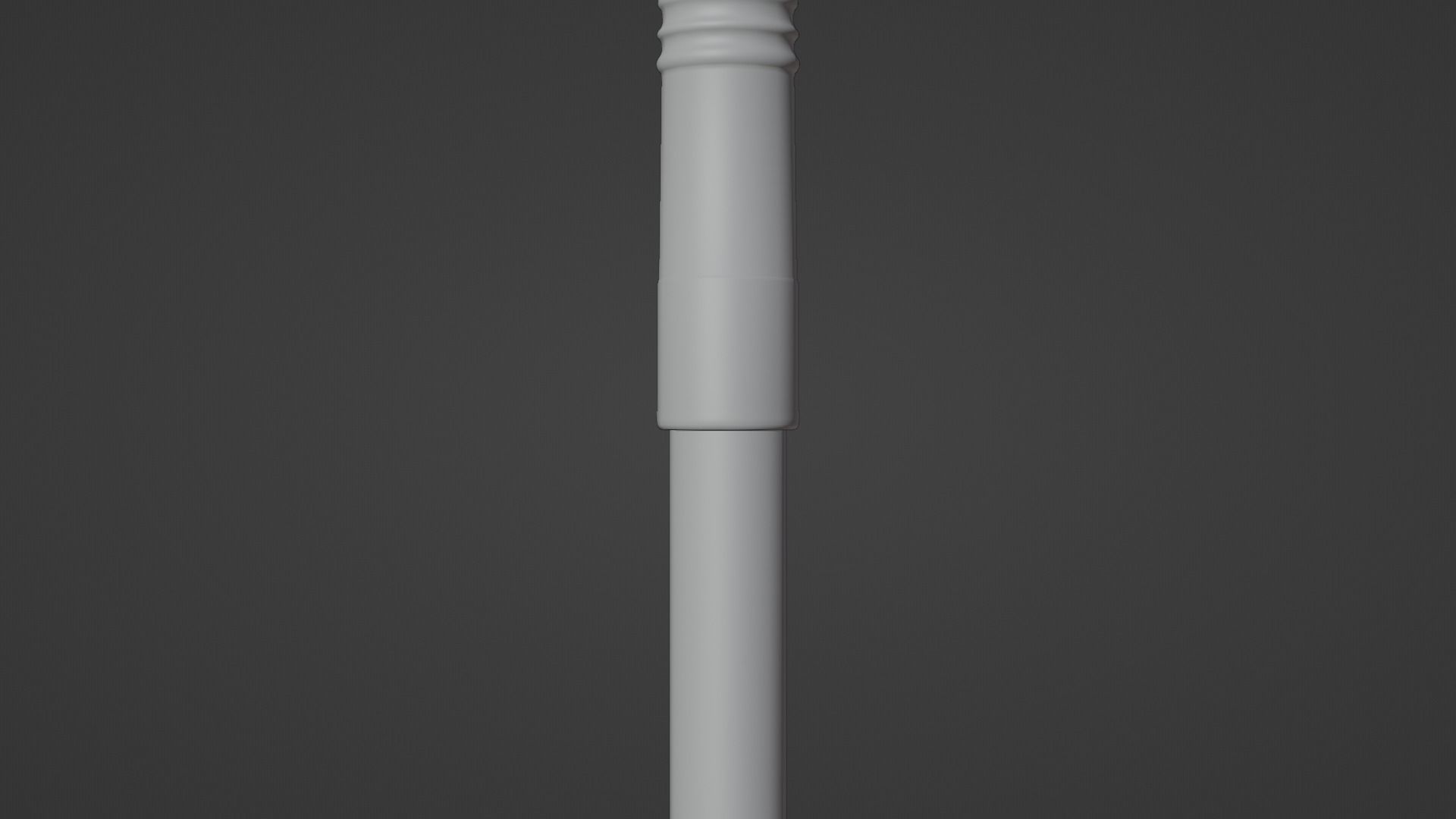 Japanese Priest Staff 3D model_14