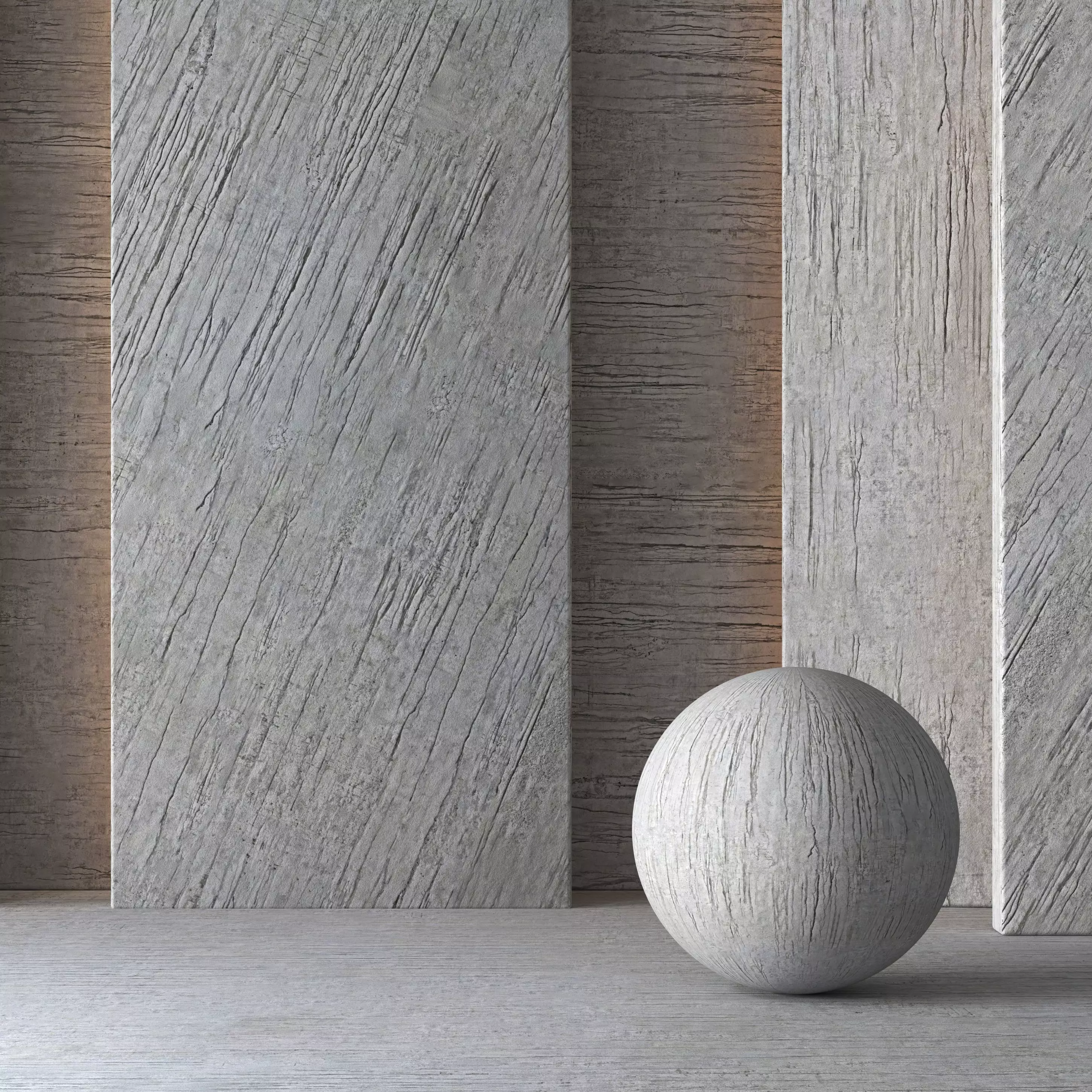 Concrete Material 8K-Seamless - Tileable-No 35 3D model