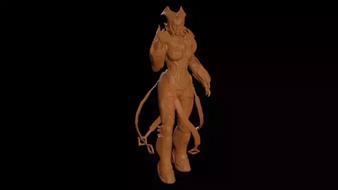 Queen Myrrah 3D print model