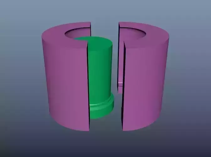 3D Printed Candle Pot Mold