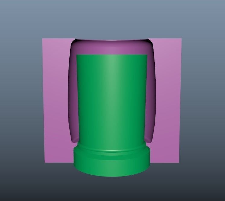 3D Printed Candle Pot Mold 3D print model_1