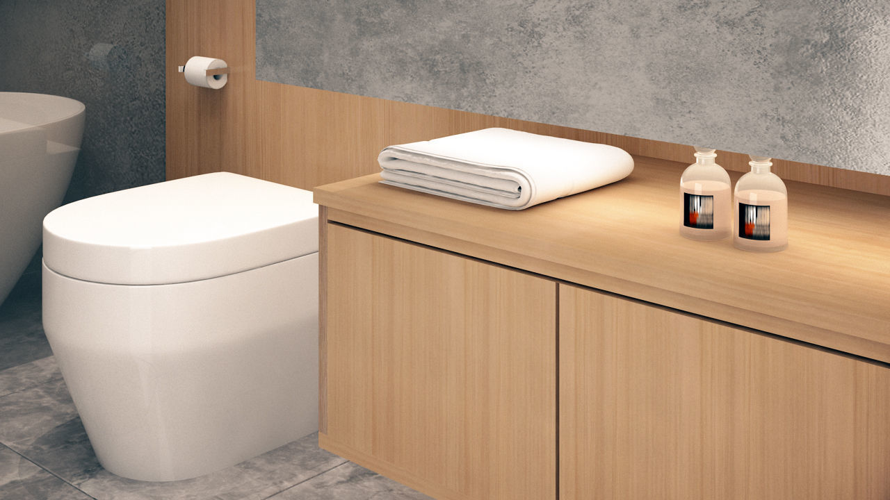 Bathroom 3D model_3
